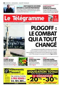 Le Télégramme Dinan - Dinard - Saint-Malo – 05 février 2020