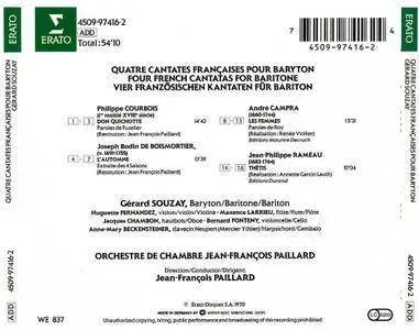 Gérard Souzay, Jean-François Paillard - Four French Cantatas: Campra, Rameau, Courbois, Boismortier (1994) (Repost)