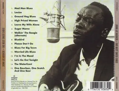 John Lee Hooker - His Best Chess Sides (1997) (REPOST)