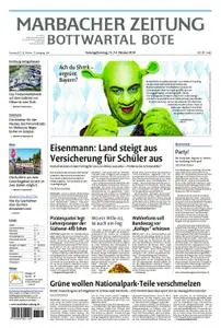 Marbacher Zeitung - 13. Oktober 2018