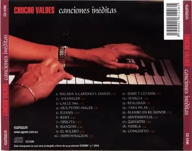 Chucho Valdes - Canciones Ineditas (2004) {Egrem 0396}