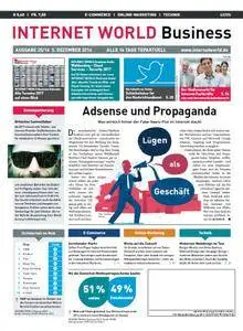 Internet World Business Germany No 25 – 05. Dezember 2016