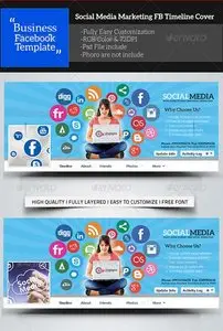 GraphicRiver Social Media Marketing Facebook Timeline Cover