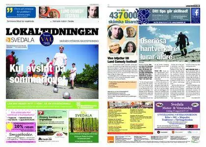 Lokaltidningen Svedala – 18 augusti 2018