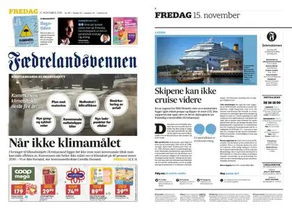 Fædrelandsvennen – 15. november 2019