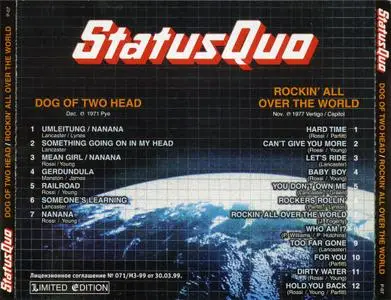 Status Quo - Dog Of Two Head `71 & Rockin' All Over The World `77 (1999)