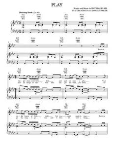 Play - Rascal Flatts (Piano-Vocal-Guitar)