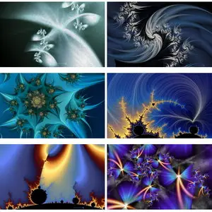 60 Cool Fractal Wallpapers. Set-3