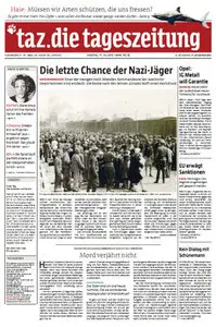 Tageszeitung TAZ vom 17 Juli 2012