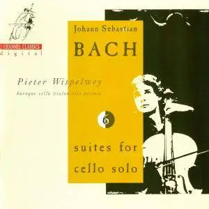 Bach- Wispelwey - 6 Suites for Violoncello solo (1990, Channel Classics # CCS 1090)