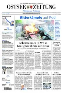 Ostsee Zeitung Wismar - 05. August 2019