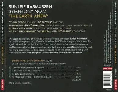 Helsinki Philharmonic Orchestra & John Storgårds - Rasmussen: Symphony No 2, The Earth Anew (2016)