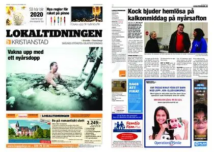 Lokaltidningen Kristianstad – 28 december 2019