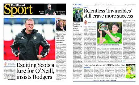 The Herald Sport (Scotland) – November 17, 2017