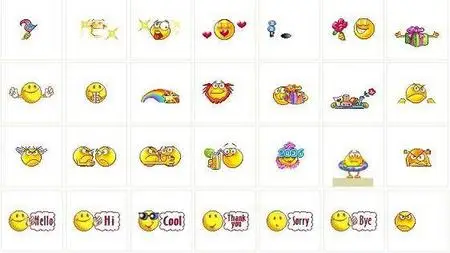 IncrediMail Emoticon Center 1144 Smileys