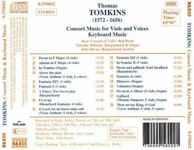 Rose Consort of Viols, Red Byrd, Timothy Roberts - Thomas Tomkins: Consort Music for Viols and Voices; Keyboard Music (1995)