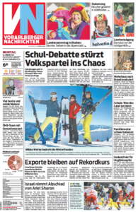 Vorarlberger Nachrichten 13. Januar 2014
