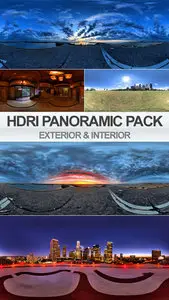 Interior & Exterior Panoramic HDRI Maps