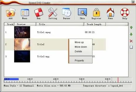 Speed DVD Creator version 4.0.15