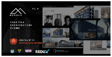 ThemeForest - Monolit v2.0.7 - Responsive Architecture WordPress Theme