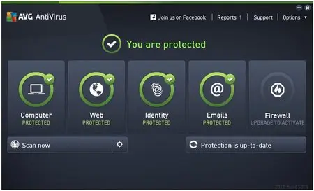 AVG Antivirus Pro 2015 15.0 Build 6081 (x86/x64)