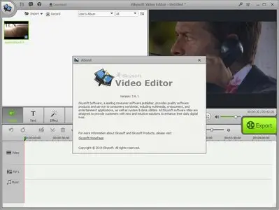 iSkysoft Video Editor 3.6.1.0 Bilingual