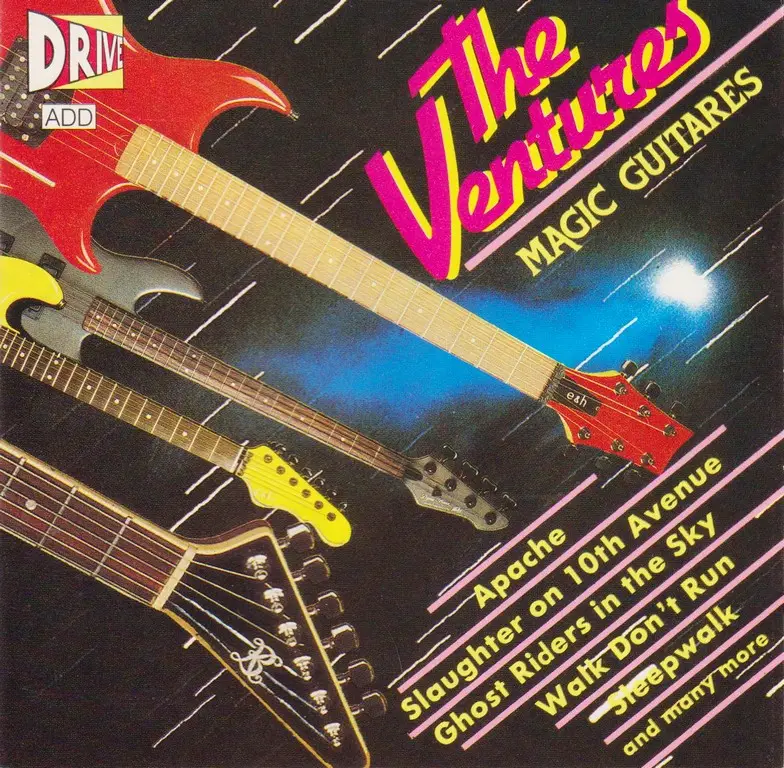 Инструментальная flac. Стопка гитар the Ventures. Группа the Ventures альбомы. Surf Rock группы. Ernandes электрогитара the Ventures.