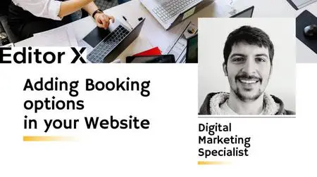 Website Development with Wix: Adding Booking and Service Functions for Sales.