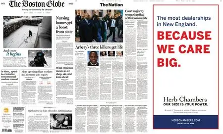 The Boston Globe – January 08, 2022