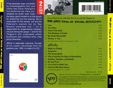 Oscar Peterson - The Jazz Soul of Oscar Peterson & Affinity (1996)