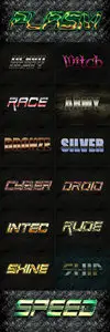 14 Cool Text Effects PSD