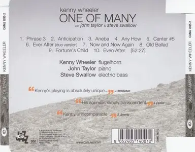 Kenny Wheeler - One Of Many (2011) {CamJazz}
