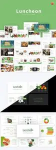 Luncheon Food PowerPoint Template