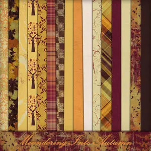 2 Autumn Scrap Kits