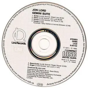 Jon Lord - Gemini Suite (1971)