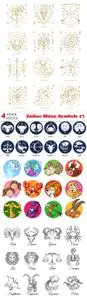 Vectors - Zodiac Shiny Symbols 17