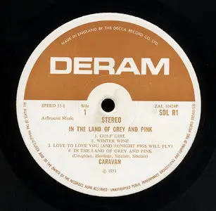 Caravan - In The Land Of Grey And Pink (Deram 1971) 24-bit/96kHz Vinyl Rip