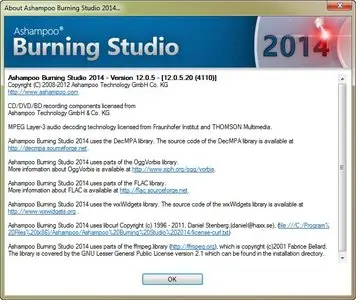 Ashampoo Burning Studio 2014 12.0.5.20