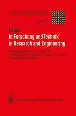 Laser in Forschung und Technik / Laser in Research and Engineering: Vorträge des 12. Internationalen Kongresses. Proceedings of