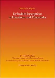 Embedded Inscriptions in Herodotus and Thucydides