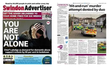 Swindon Advertiser – April 21, 2020