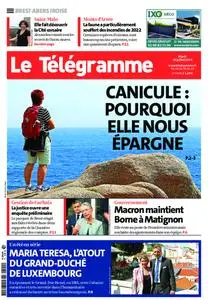 Le Télégramme Brest Abers Iroise – 18 juillet 2023