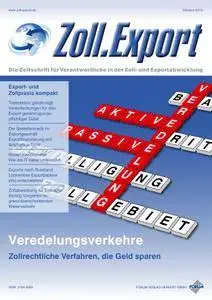 Zoll.Export - Oktober 2013