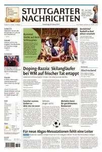 Stuttgarter Nachrichten Blick vom Fernsehturm - 28. Februar 2019