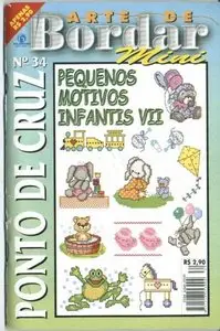 Arte de Bordar & Ponto Cruz MINI № 34