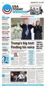 USA Today  January 20 2017
