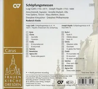 Roderich Kreile - Gatti, Haydn: Schöpfungsmessen: Gatti, Haydn (2009)