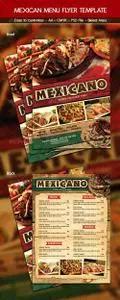 GR - Mexican Food Menu 6248871