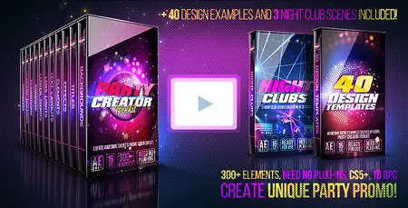 Party Creator Toolkit - Project for After Effects (VideoHive)