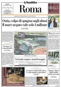 la Repubblica Roma - 2 Settembre 2019
